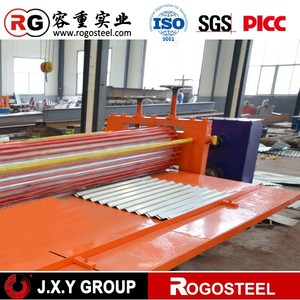 Rgo Industrial (Shanghai) anello Needlee7pcsofing mattonelle zinco <span class=keywords><strong>alluminio</strong></span> T/T, LC per Ppgi acciaio Prime acciaio cucito zincato 65cm 80cm 100cm lunghezza CN;SHN - Product Image 4