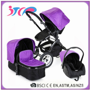 Poussette pliable pour bébé, homologuée EN1888, poussette 3 en 1 - Product Image 3