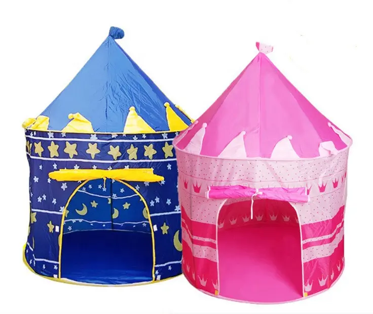 Kids Tent Toy Princess Playhouse Foldable Baby Castle