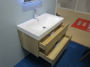Estilo Europeo moderno PARED COLGABA mdf <span class=keywords><strong>mueble</strong></span> <span class=keywords><strong>de</strong></span> <span class=keywords><strong>baño</strong></span> <span class=keywords><strong>espejo</strong></span> <span class=keywords><strong>de</strong></span> vanidad <span class=keywords><strong>con</strong></span> luz LED - Product Image 3