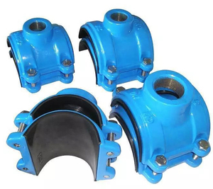 Pvc <strong>Pipe</strong> Tapping <strong>Saddle</strong> - Product Image 1