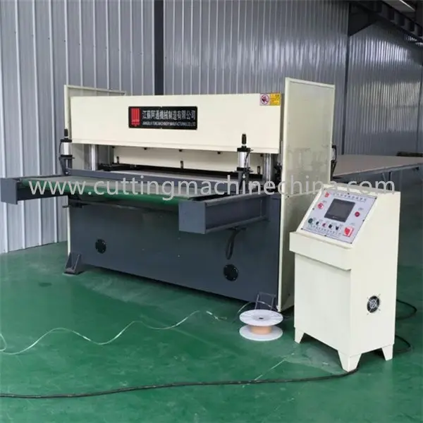 camouflage netting fabric die cutting machine