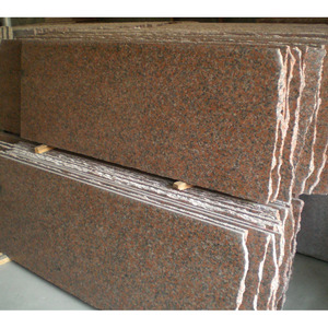 Comptoirs de cuisine plancher dalle de <span class=keywords><strong>pierre</strong></span> prix fer d'érable rouge granit - Product Image 5