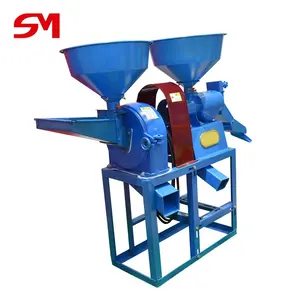 Practical and affordable combined function rice milling machine