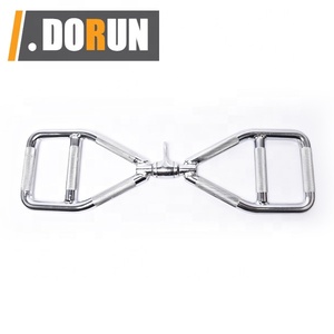 สิ่งที่แนบมากับเครื่องเคเบิล V-Bar,อุปกรณ์เสริมสำหรับสายเคเบิลกดลงแบบคอมโบ Tricep พร้อมด้ามจับบาร์สวิส - Product Image 1