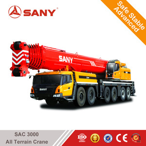 סאני SAC3000 300 טון כל שטח משאית רכוב מנוף למכירה מלא-להאריך בום 80 M - Product Image 2