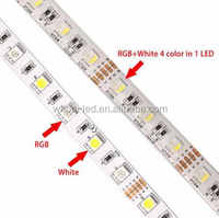Bande LED à pixels RGBW étanche WTP de haute qualité DC5V 144 LED/m Sk6812 Connectivité USB/Type-C Corps en cuivre IP67 Température de couleur double