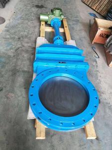 China Lieferant gut verkauft 4 Zoll Kran elastisch sitzend duk tiles Eisen Messer Absperr schieber Gusseisen Absperr schieber - Product Image 4