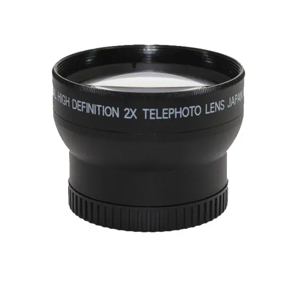 Olympus kamera için lens 37mm 2.0x telefoto lens