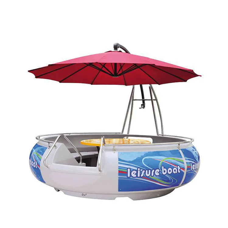 Barco con Pedal de agua para 12 personas, novedad, gran oferta, parrillas para barbacoa