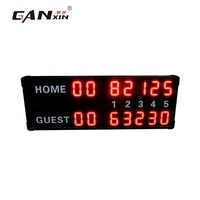 Ganxin מפעל מחיר 14 ספרות 4 סנטימטרים חיצוני עמיד למים Led לוח תוצאות טניס עמיד למים לוח תוצאות
