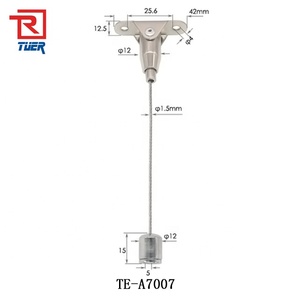 Thép không gỉ Dây cáp treo treo Bộ dụng cụ cho bảng điều khiển <span class=keywords><strong>LED</strong></span> chiếu sáng - Product Image 6