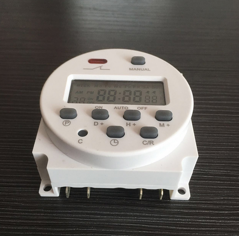 Weekly Programmable Electronic Timer CN101A AC/DC 12V 24V 110V 220V 16A  Microcomputer Digital Time Switch