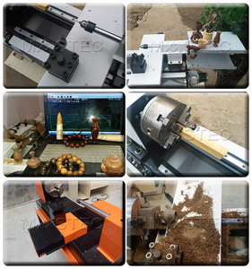 เครื่องกลึงไม้ขนาดเล็กใช้งานง่ายสำหรับงานกลึงและตัดไม้ - Product Image 4