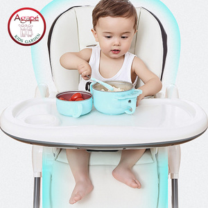 <span class=keywords><strong>2021</strong></span> plastique portable multifonction réglable manger gris 3 en 1 salle à manger alimentation bébés chaise haute pour bébé - Product Image 6