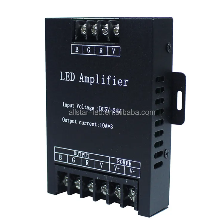 DC5-24V 30A Led RGB Amplifier Controller Signal Repeater 360W for 3528 5050 RGB Led strip light