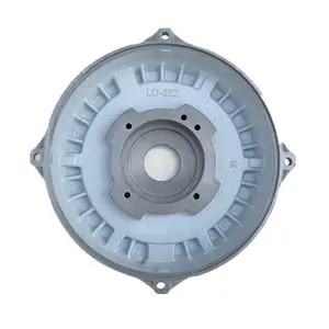 Custom High Quality CNC Machined Grey Cast Iron AC / DC Motor Parts Electrical Accessories End Cover with Paint Spraying