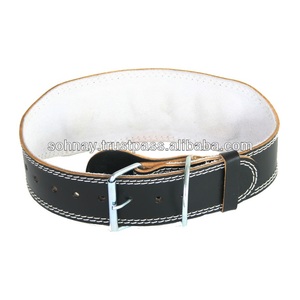 เข็มขัดยกน้ำหนักทำจากหนังแท้ผลิตจากปากีสถาน - Product Image 1