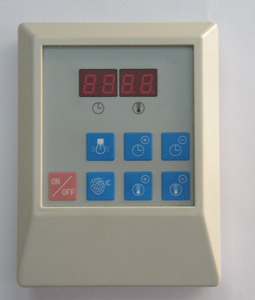 Équipement de salle de vapeur sèche d'acier inoxydable de conception moderne matériel acrylique de contrôle externe de four de chauffage de <span class=keywords><strong>mur</strong></span> de sauna 3KW/6KW/9KW - Product Image 5