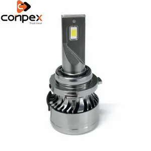 Conpex制造商批发一体式36W 8000lm毫米发光二极管前照灯H4 H7 COB 6000K汽车发光二极管前照灯