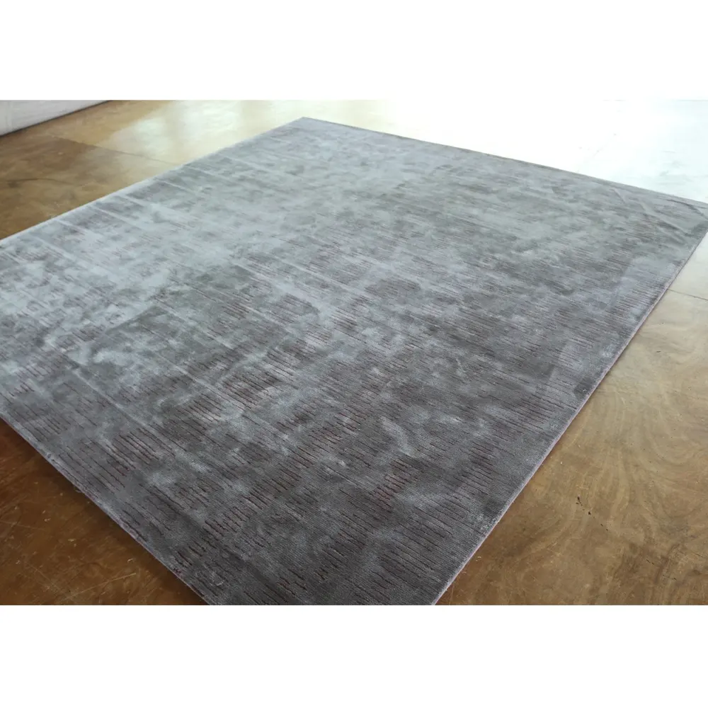 Karpet Abu-abu Kasar Karpet Lantai Ruang Tamu Impor dari Cina