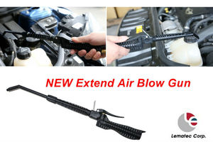 Tube d'extension ABS en plastique 7-11 pouces de long pistolet pneumatique pour le nettoyage du moteur - Product Image 5