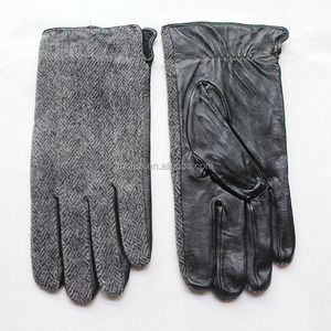 Palma <span class=keywords><strong>de</strong></span> cuero y <span class=keywords><strong>lana</strong></span> <span class=keywords><strong>de</strong></span> cuero <span class=keywords><strong>de</strong></span> nuevo y guantes <span class=keywords><strong>de</strong></span> <span class=keywords><strong>cachemir</strong></span> - Product Image 1