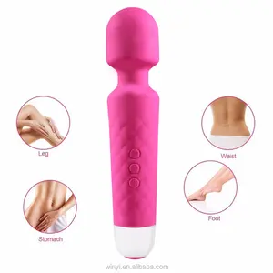 Moda Sexy negozio per adulti Online prodotti del sesso bastone portatile per massaggio schiena e collo e corpo bacchetta Av massaggiatore Cordless