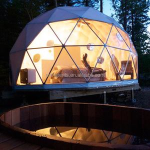 Tenda Geodetica in Alluminio per Hotel, Tenda <span class=keywords><strong>Glamping</strong></span> per <span class=keywords><strong>Resort</strong></span> e Case a Cupola - Product Image 6