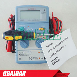 ของแท้ MS5201 Digital Insulation <span class=keywords><strong>Tester</strong></span> เครื่องตรวจจับแรงดันไฟฟ้า AC/DC - Product Image 2