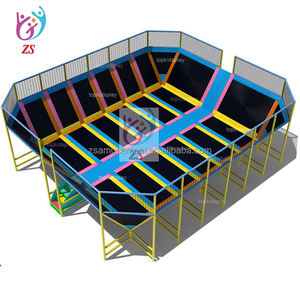 Chaussures de basket-ball sûres et <span class=keywords><strong>trampoline</strong></span> d'intérieur professionnel Salm Dunk avec <span class=keywords><strong>filet</strong></span> de protection 50 mètres carrés Topkidsplay - Product Image 6