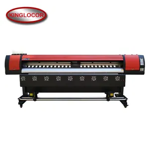 Hoge Efficiëntie 2.6 M Adhesive Vinyl Digitale Eco Solvent Printing Machine