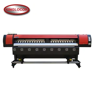 High Efficiency 2.6M Adhesive Vinyl Digital Eco Solvent Printing Machine