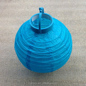 Bán buôn 2024 Tùy Chỉnh Treo Pin hoạt động đầy màu sắc thắp sáng <span class=keywords><strong>LED</strong></span> giấy đèn lồng - Product Image 1