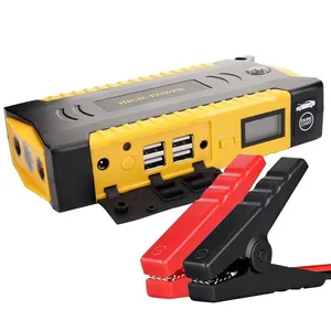 Factory hot sales 16800 mah auto jump starter 12v 16v 19v portable jump starter with 4 USB