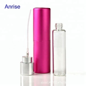 Tùy chỉnh 5ml 8ml 10ml 15ml 20ml nhôm ống xoắn lên túi nước hoa Atomizer chai trường hợp với chai xịt thủy tinh bên trong - Product Image 3