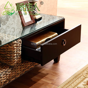 Soporte de <span class=keywords><strong>TV</strong></span> tropical de ratán y madera - Product Image 4