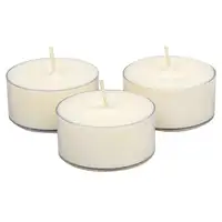 Wholesale Home Decoration Cheap Tealight Candle In Clear Plastic Cup