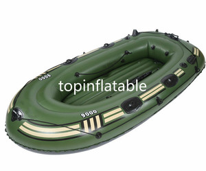 Épaissir le bateau de pêche gonflable en vinyle à fond dur - Product Image 2