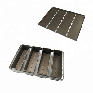 Ustensiles de cuisson 3 fentes antiadhésives 3 sangles moule à pain plaque de cuisson moule à pain pain cuisson <span class=keywords><strong>toast</strong></span> boîte étain - Product Image 4