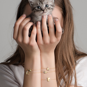 Gemnel 925 <span class=keywords><strong>argento</strong></span> moda ultimi gioielli orso bottiglia corona razzo carrozzina bracciali - Product Image 6