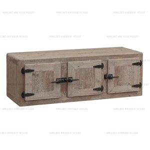 Style industriel <span class=keywords><strong>recyclé</strong></span> du sud pin meuble télé adapté pour salon - Product Image 1