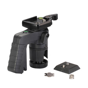 Testa a Sfera con Impugnatura a Pistola e Piastra Rapida per Treppiede, Compatibile con <span class=keywords><strong>Fotocamere</strong></span> 5D Mark III e 1100D - Product Image 2