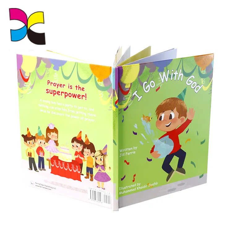 Libro para colorear para niños, personalizado, inglés, historia, importación colorida, Exportación