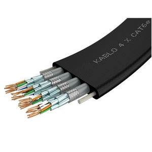Proveedor Chino de <span class=keywords><strong>Cable</strong></span> Ethernet Plano <span class=keywords><strong>Flexible</strong></span> <span class=keywords><strong>para</strong></span> Elevador, <span class=keywords><strong>Cable</strong></span> de Red <span class=keywords><strong>UTP</strong></span> Cat5e Personalizado - Product Image 1