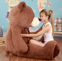 Prix d'usine, ours en peluche doux et grand personnalisé, jouets en peluche pour ours, ours en peluche