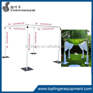 Tfr 2015 factory price aluminum telescopic party birthday holiday and cover with base heavy loaded - Product Image 4