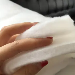 Yüksek kaliteli çamaşır Polyester Wadding/vuruş yorgan ve giysi için