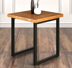 Meubles de <span class=keywords><strong>cafétéria</strong></span> industrielle, <span class=keywords><strong>table</strong></span> en bois massif de haute qualité 48x72, meilleure vente 2017 - Product Image 4