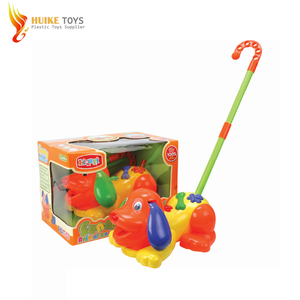 New Animal Kids Learning <strong>Walker</strong> Baby Hand Plastic <strong>Push</strong> <strong>Along</strong> Toy for Toddler - Product Image 1